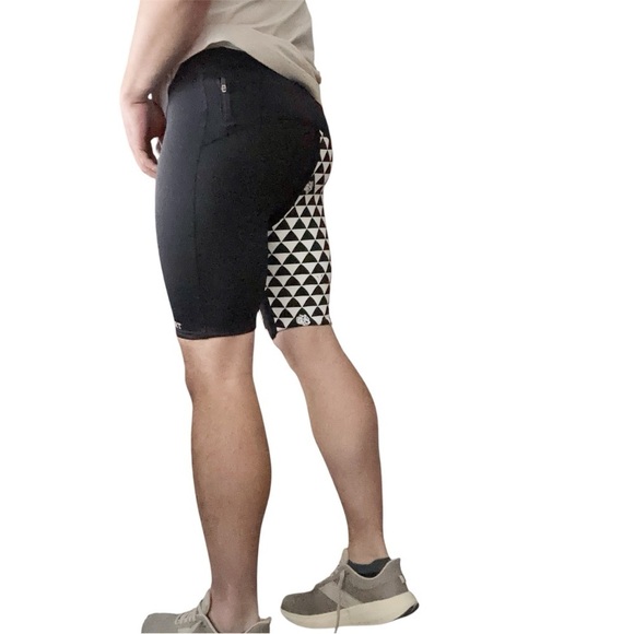 Darc Sport Men’s 9” Mana Spandex Shorts Size Small New Black - Picture 2 of 9